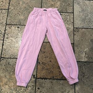 Women’s Brandy Melville pink sweatpants! Very soft